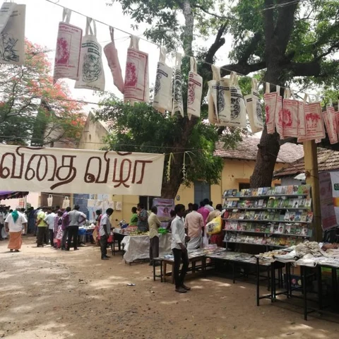 ``நாட்டு விதைகளை மீட்பதுதான் நம் ஆரோக்கியத்துக்கான வழி!” - களை கட்டிய விதைத்திருவிழா