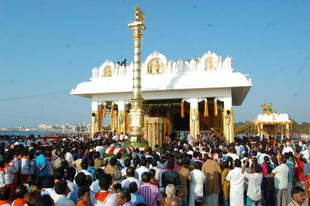 கன்னியாகுமரி திருப்பதி வெங்கடாசலபதி கோயில் கும்பாபிஷேகம் கோலாகலம்!