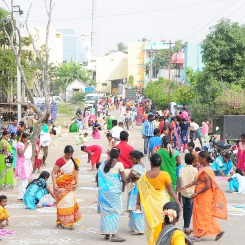 பாரம்பர்யத்தை மீட்டெடுத்த சுகாதாரத் திருவிழா... அசத்திய உத்திரமேரூர் பேரூராட்சி!