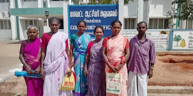 `விலையில்லா கறவை மாடு வழங்குவதில் முறைகேடு!’- கிராம மக்கள் புகார்