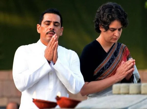 `பிரியங்கா காந்தியைப் பத்திரமாகப் பார்த்துக்கொள்ளுங்கள்!' - கணவர் வத்ரா உருக்கம்