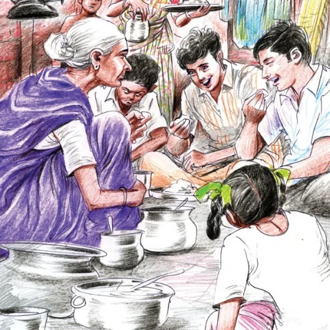 இல்லாதவர்கள் தந்த அமுதம் - சிறுகதை
