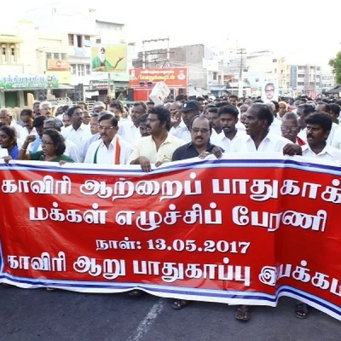 "தமிழகத்தை தண்ணி இல்லா காடாக்கப் பார்க்கிறார் மோடி!" - நல்லகண்ணு அதிரடி!