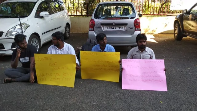 ``வசதியானவங்க மட்டுந்தான் படிக்கணுமா"!- தேர்வுக் கட்டண உயர்வு குறித்து மாணவர்கள் கேள்வி