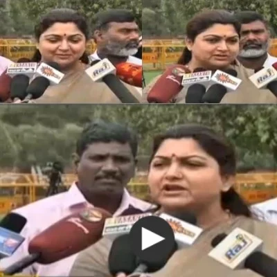 விஜயகாந்த்தை இதற்காகத்தான் எதிர்பார்த்திருக்கிறார் குஷ்பு!