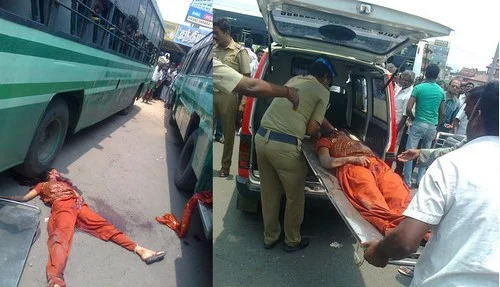 திருமணத்திற்கு மறுத்த காதலியை கழுத்து அறுத்து கொன்ற காதலன் (படம்)