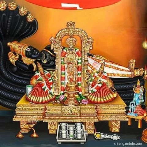 ஸ்ரீரங்கத்தில் பக்தர்களைப் பரவசத்தில் ஆழ்த்தும் கருட சேவை! - மாசி தெப்போற்சவம் #Srirangam