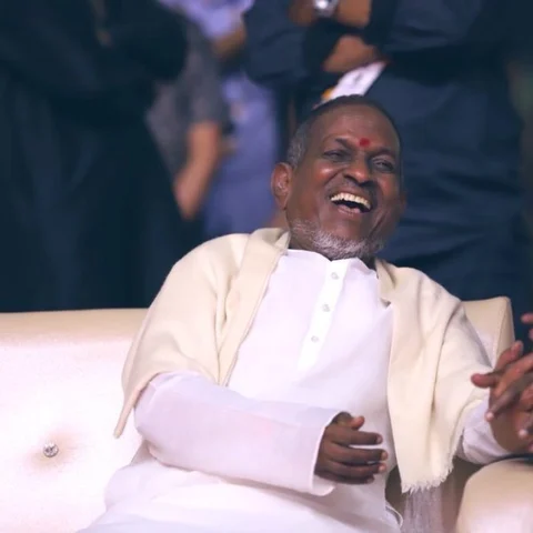 ``கோர்ட்டுக்கும் வீட்டுக்கும் நடையோ நடைனு நடக்கணும்னு வாழ்த்துறேன்!” - கலகலத்த இளையராஜா