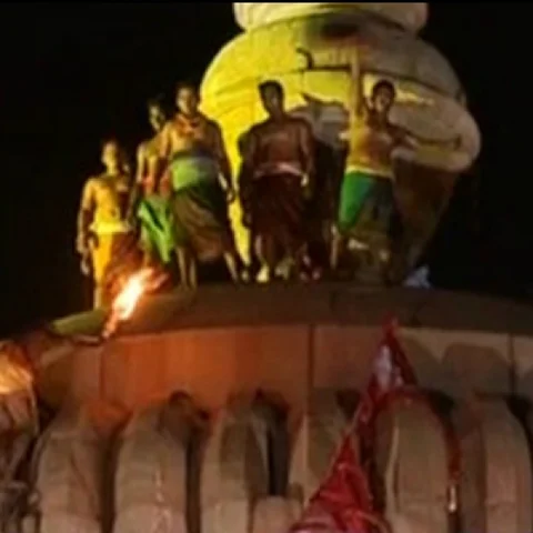 துணை ராணுவப் படை முகாமில் சிவராத்திரி!