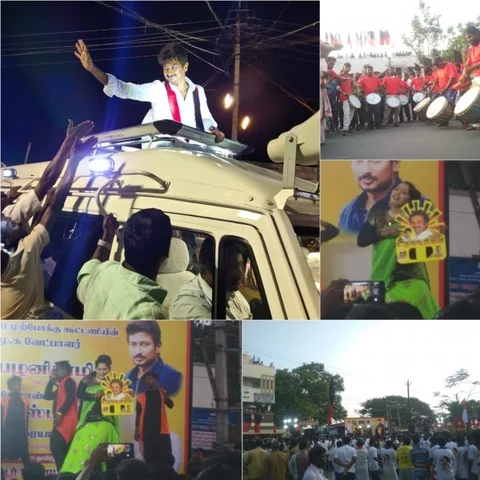 `எங்கள் முன்னால் எடப்பாடி எம்மாத்திரம்?'- உதயநிதி பேச்சு