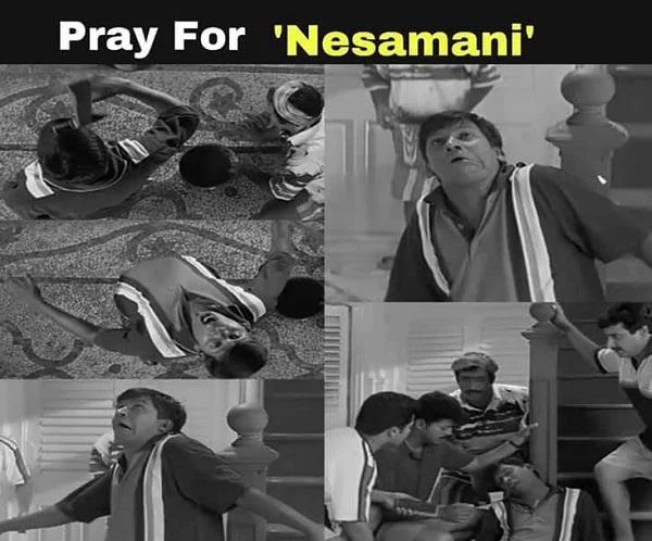 `அன்று மட்டும் இந்த டர்பனை அணிந்திருந்தால்.. மீண்டு வா நேசா!’ - உருகும் ஹர்பஜன் #Pray_for_Neasamani