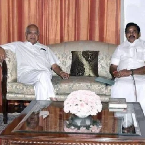 `எழுவர் விடுதலைக்கா.. டி.ஜி.பி பதவிக்கா?'- ஆளுநர் மாளிகைக்கு எடப்பாடி என்ட்ரியான ரகசியம்!