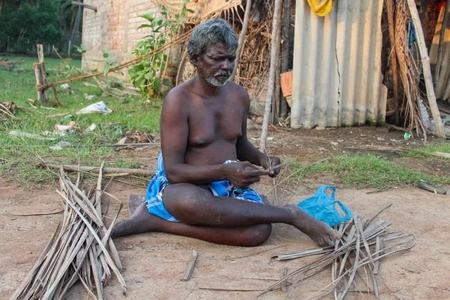 “ஒரு கீற்றுக்கு 75 பைசா... கேள்விக்குறியான வாழ்வாதாரம்!’’ - குமுறும் தொழிலாளி #MyVikatan