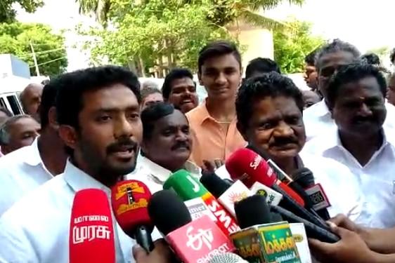 `அவருக்கு சந்தோஷம்னா எனக்கு சந்தோஷம்தான்!' - ஈ.வி.கே.எஸ்.இளங்கோவன் குறித்து ரவீந்திரநாத்குமார்