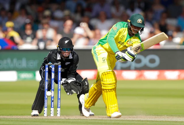 Khawaja Plays a Shot.