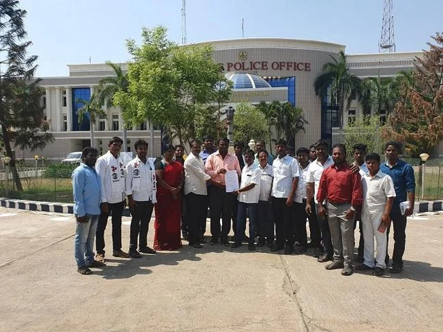 `சட்டப்பிரிவு 503, 504-ன் கீழ் நடவடிக்கை எடுங்கள்!' - ராஜேந்திர பாலாஜிக்கு எதிராக விழுப்புரம் எஸ்.பியிடம் ம.நீ.ம புகார்