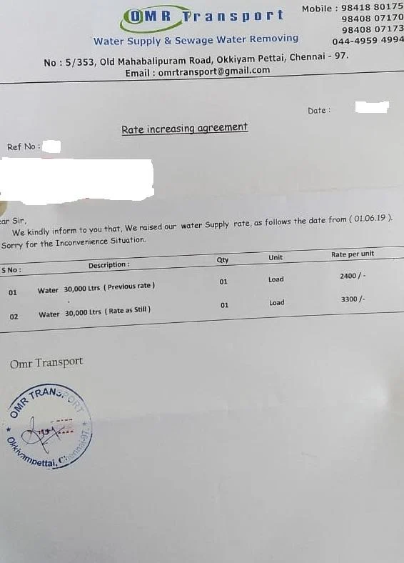 `மிரட்டும் தண்ணீர்ப் பஞ்சம்... காலியாகும் அப்பார்ட்மென்ட்கள்!' - சிக்கலில் சென்னை OMR சாலை