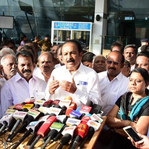 ஸ்டெர்லைட் ஆலைக்கு ஆதரவாக அரசு செயல்படுகிறது - வைகோ குற்றச்சாட்டு