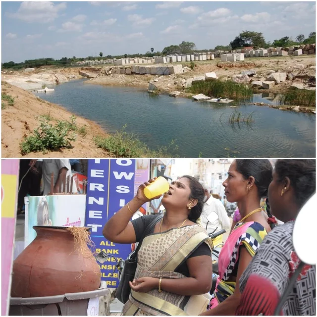 `கல்குவாரி தண்ணீரைக் குடித்தால் என்னாகும்?' - மருத்துவர் அதிர்ச்சித் தகவல்