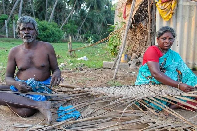 “ஒரு கீற்றுக்கு 75 பைசா... கேள்விக்குறியான வாழ்வாதாரம்!’’ - குமுறும் தொழிலாளி #MyVikatan