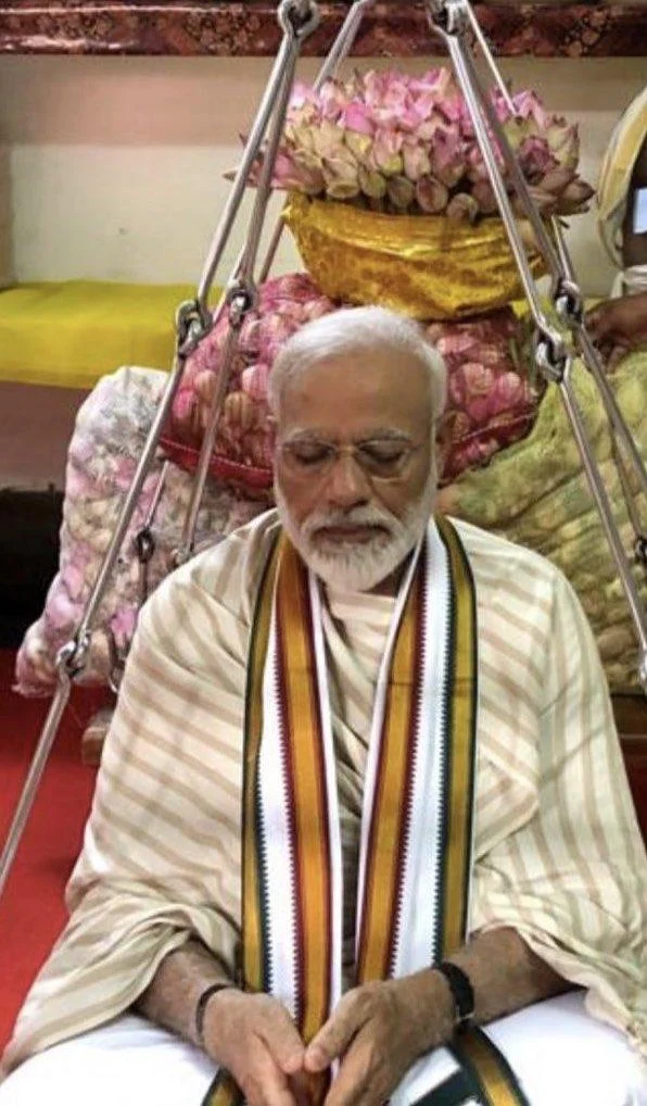 `நிபா வைரஸ் பரவிவருவது கவலை அளிக்கிறது!' - குருவாயூரில் உருகிய மோடி