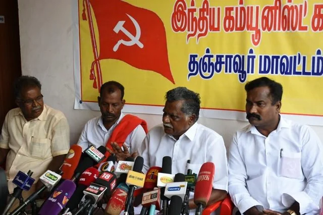 `இந்தியைத் திணித்தால் போராட்டம் வெடிக்கும்!' - 1965-ஐ நினைவுபடுத்தும் முத்தரசன்