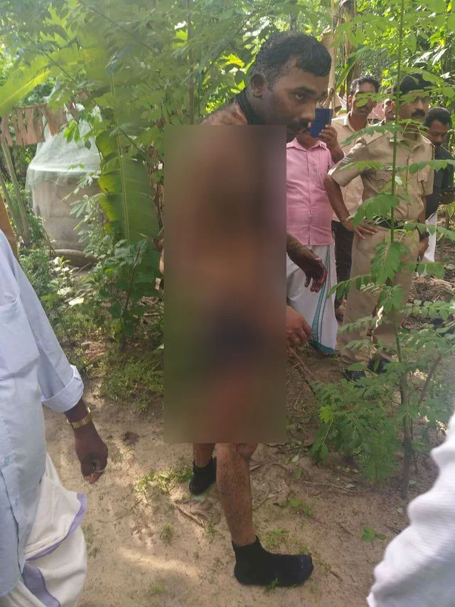 `நான் கொல்லப்பட்டால் இதைக் கூற வேண்டும் என்றார்!' - தீவைத்து எரிக்கப்பட்ட பெண் போலீஸ் அதிகாரியின் மகன் கதறல்