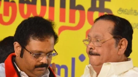 கதிர் ஆனந்த், துரைமுருகன்