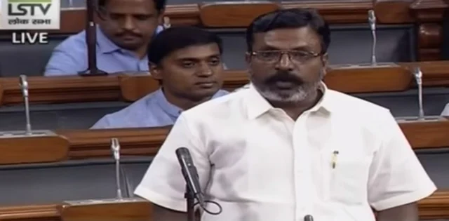 நாடாளுமன்றத்தில் திருமாவளவன் பேச்சு