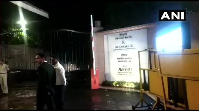 எம்.எல்.ஏ க்கள் தங்கியிருக்கும் மும்பை ஹோட்டல்!