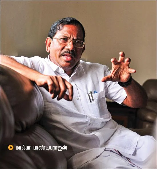 ஸ்டாலினின் வெற்றியா... ஓ.எம்.ஜி-யின் வெற்றியா? சர்ச்சையைக் கிளப்பிய மாஃபா பாண்டியராஜன்