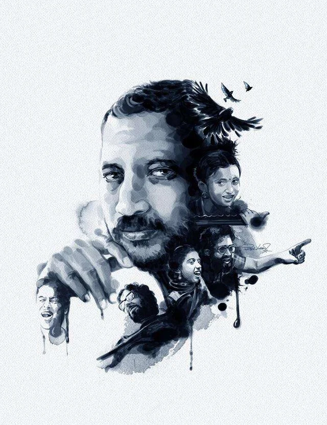 Caricature of Na Muthukumar