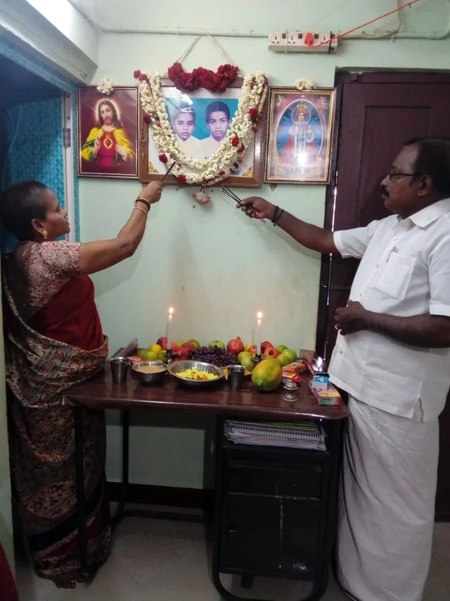 குழந்தையை பறிகொடுத்த இன்பராஜ்