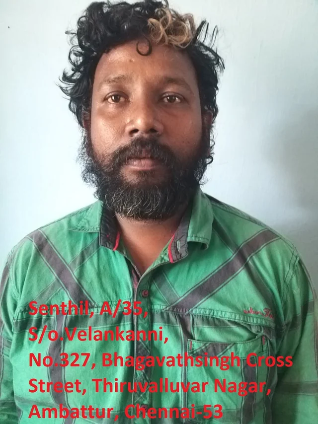 கொலை வழக்கில் கைதான சேத்துப்பட்டு செந்தில்