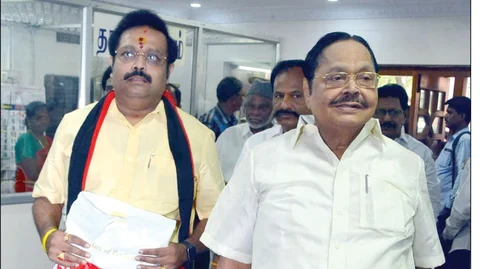 கதிர் ஆனந்த், துரைமுருகன்