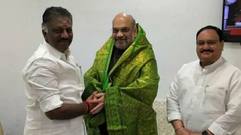 பன்னீர்செல்வம் - அமித் ஷா