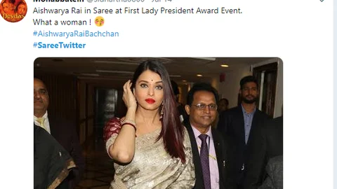 #SareeTwitter