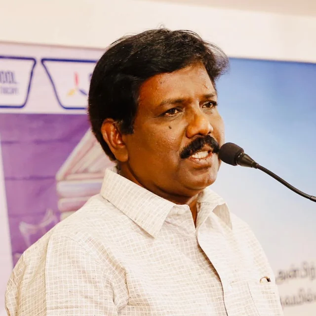 `அது தயாநிதிமாறன் கொடுத்த யோசனை!' - `தமிழ் வாழ்க' கோஷம் குறித்து ரவிக்குமார் எம்.பி