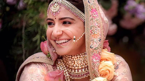 Anushka Sharma in Bridal Costume
