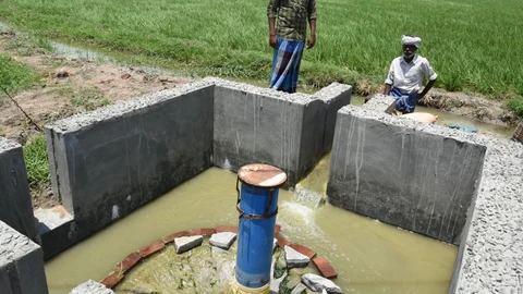 ஆழ்குழாய் போர்வெல் மூலம் மழை நீர் சேகரிப்பு