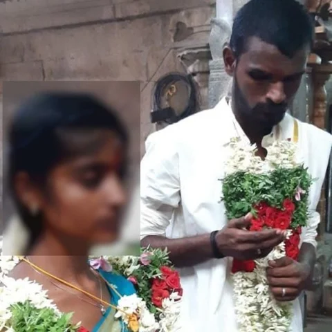 `முற்றத்தில் தூங்கினர்; சடலமாகக் கிடந்தனர்!'- நள்ளிரவில் காதல் ஜோடிக்கு நடந்த கொடுமை