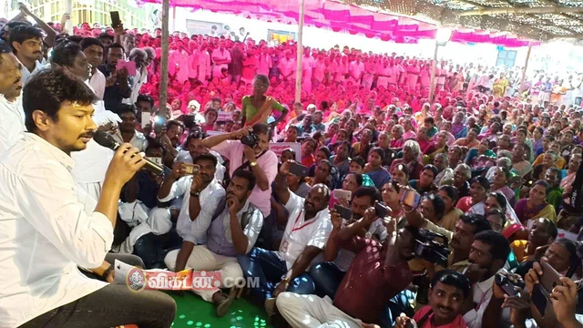 கிராம சபை கூட்டத்தில் உதயநிதி
