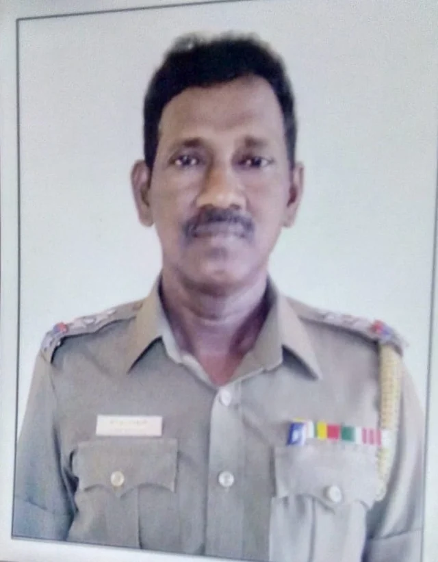 விபத்தில் சிக்கிய போலீஸ் எஸ்.ஐ. நடராஜ்