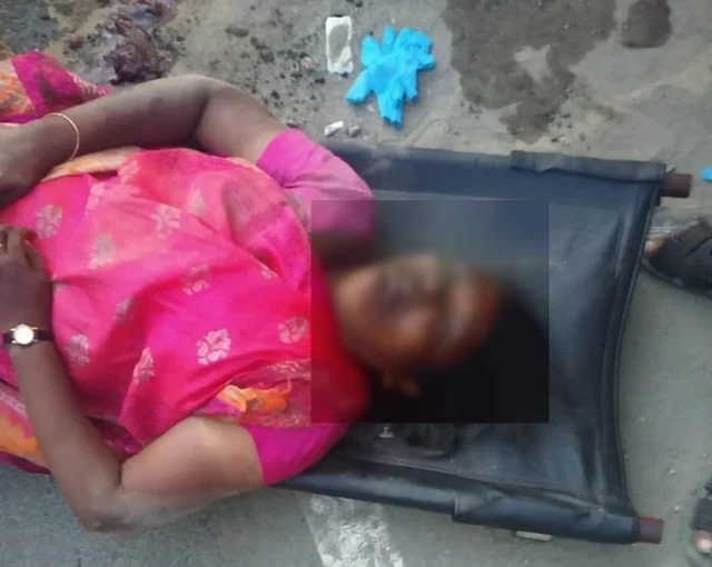 கண்முன்பே அம்மாவை ஏற்றிக்கொன்ற லாரி!- கதறிய மகள்; சேலத்தில் நடந்த பயங்கரம்