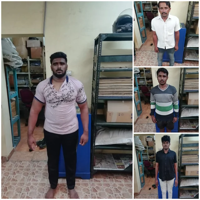 சிக்கிய திருடர்கள்