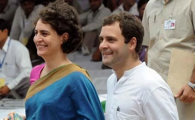 பிரியங்கா காந்தி, ராகுல் காந்தி