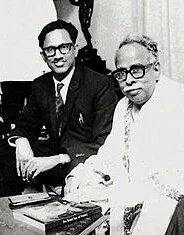 அண்ணாவுடன் நெடுஞ்செழியன்...
