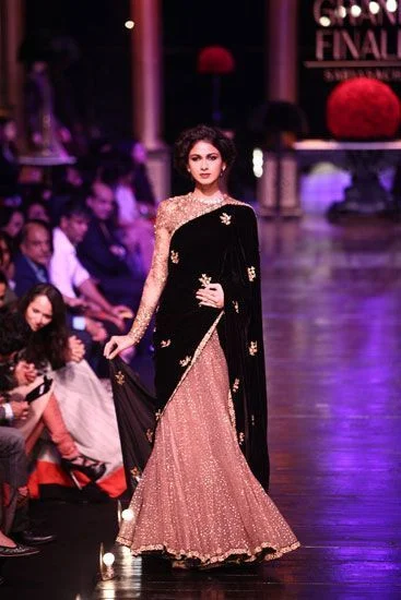 Velvet Saree