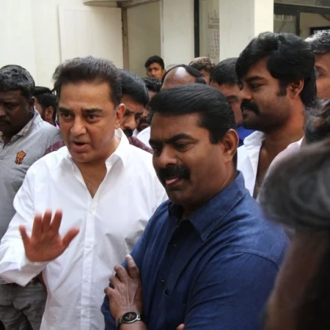 கமலுடன் சீமான்
