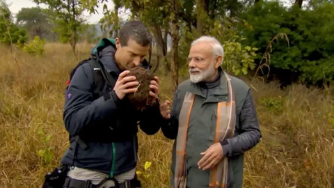 MAN VS WILD MODI